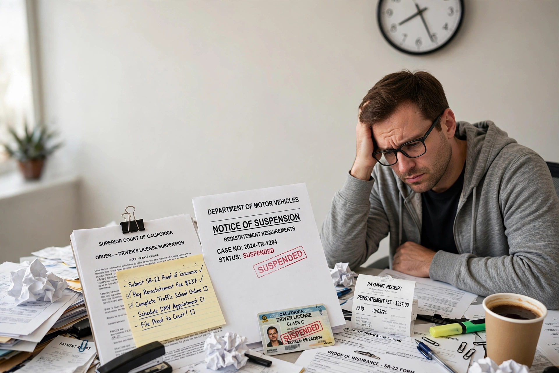 Why Getting Your Driver's License Unsuspended Can Feel Like a Full-Time Job