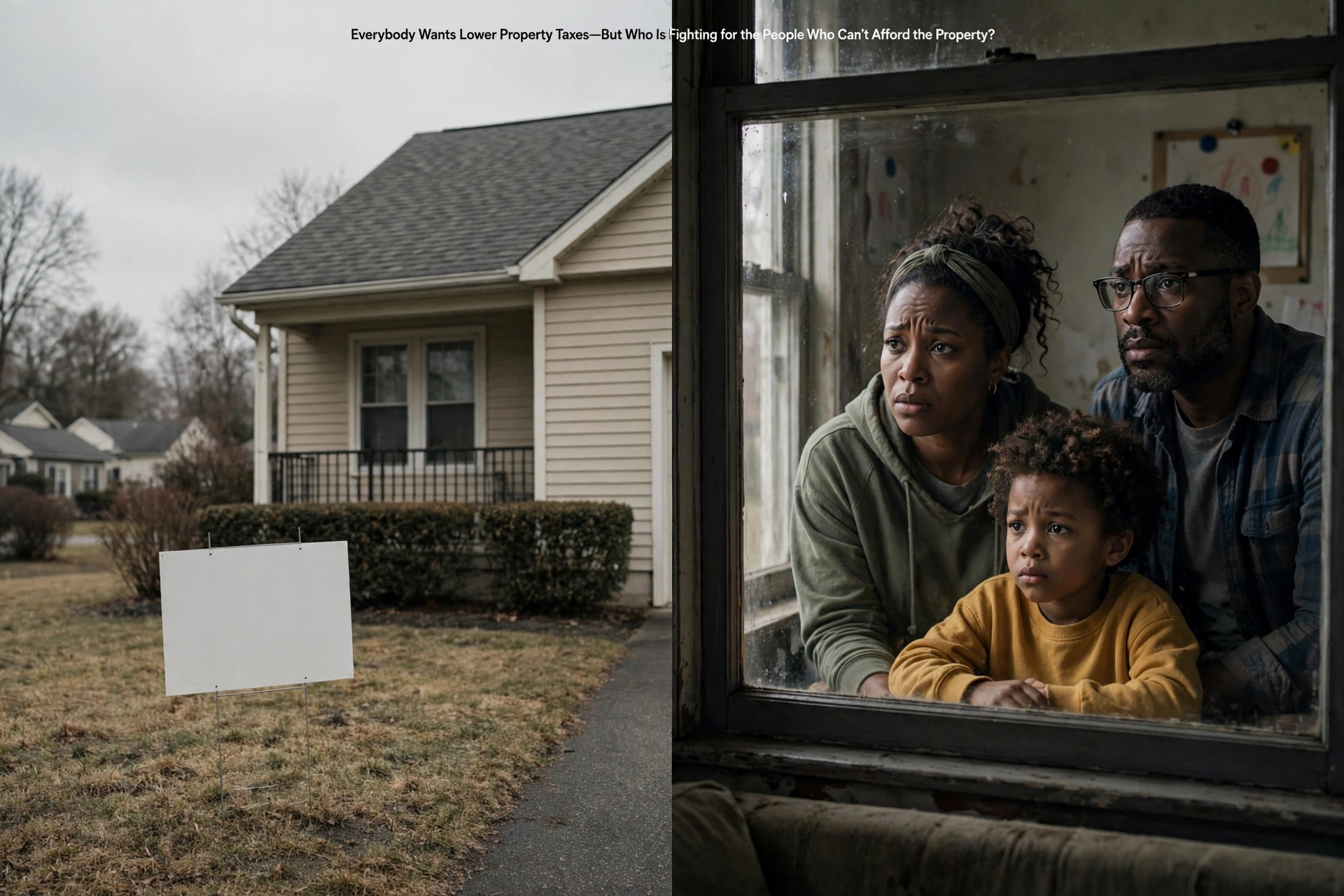 Everybody Wants Lower Property Taxes—But Who Is Fighting for the People Who Can't Afford the Property?