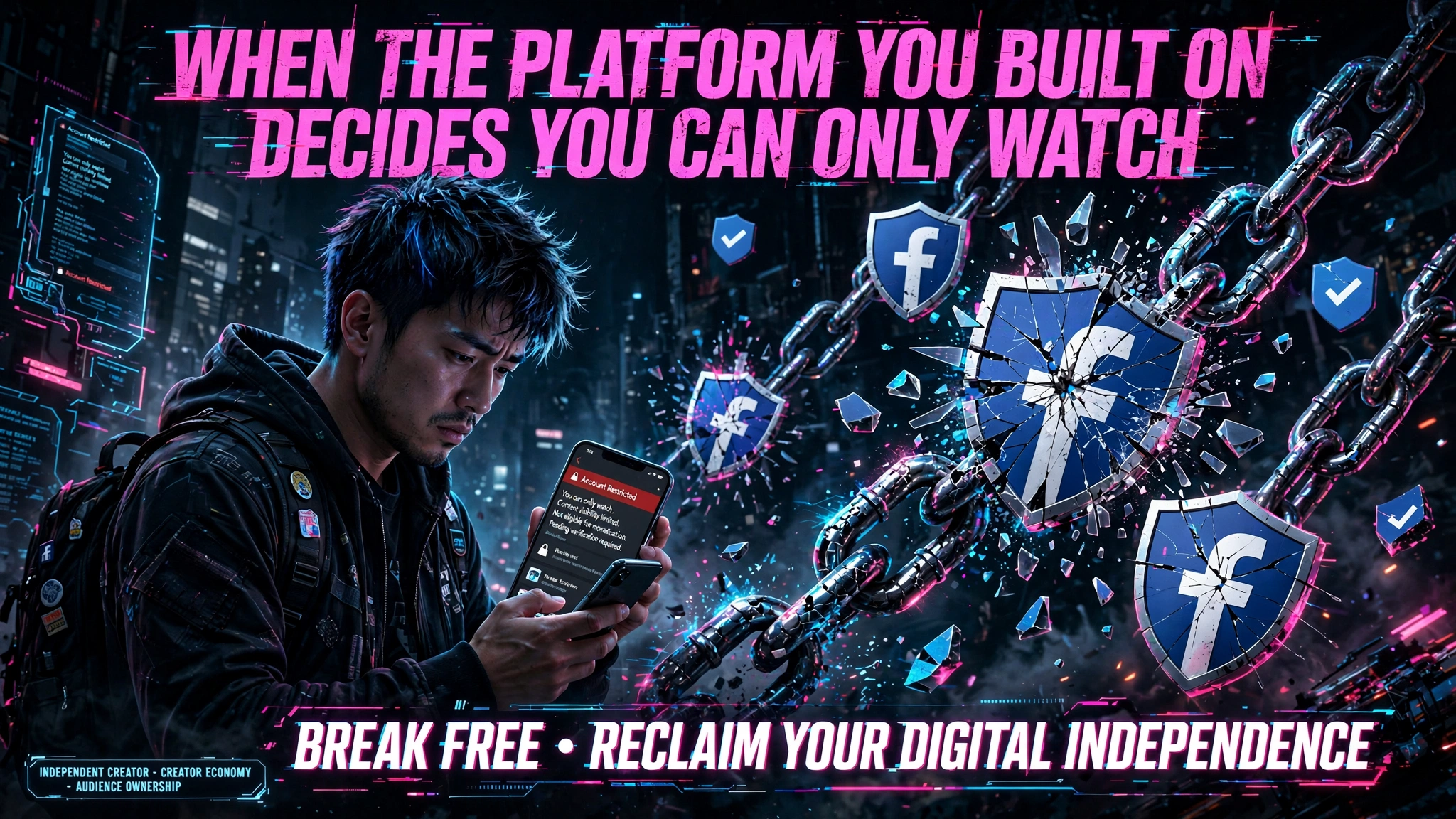 When the Platform You Built On Decides You Can Only Watch