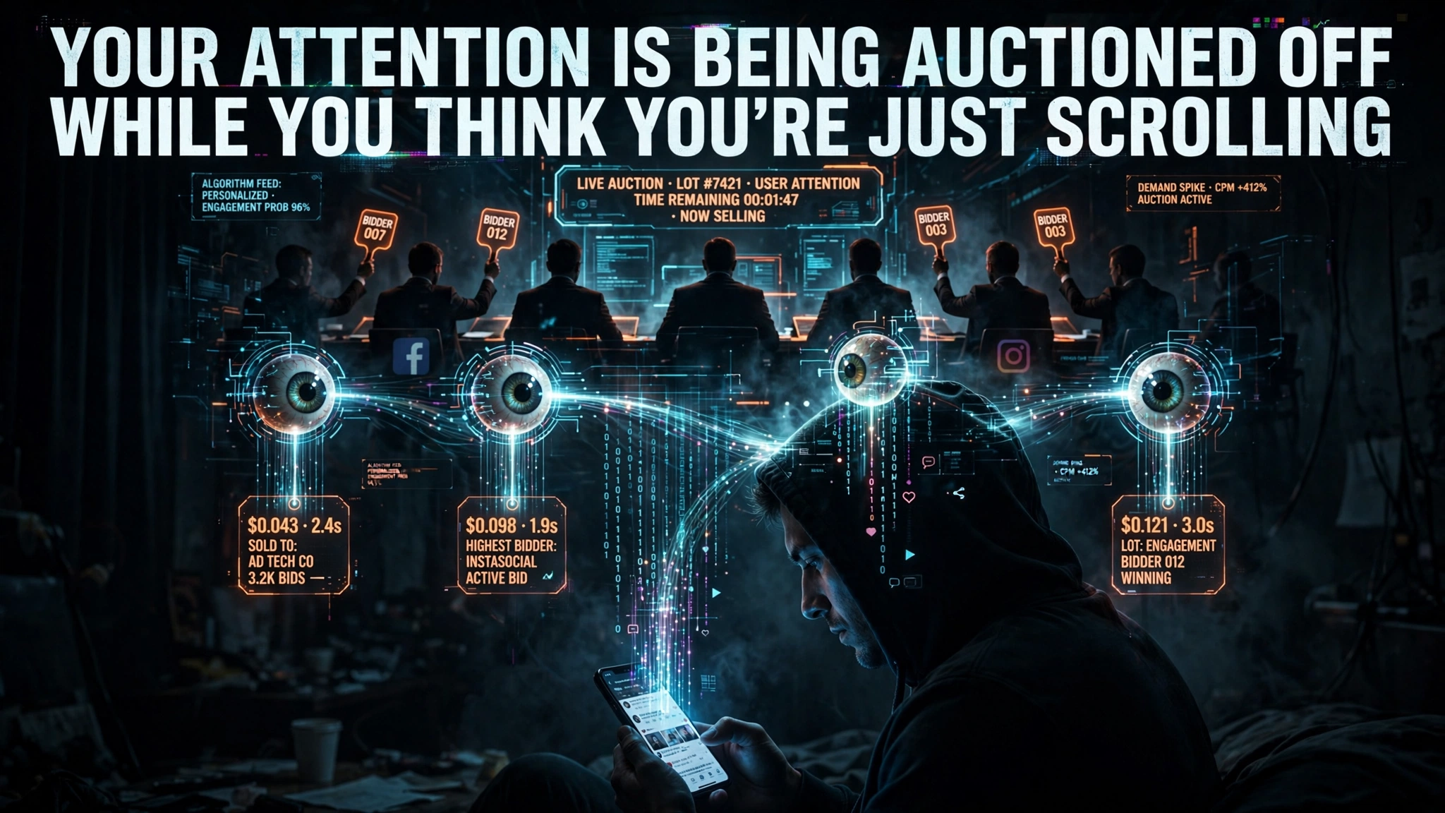 Your Attention Is Being Auctioned Off While You Think You're Just Scrolling