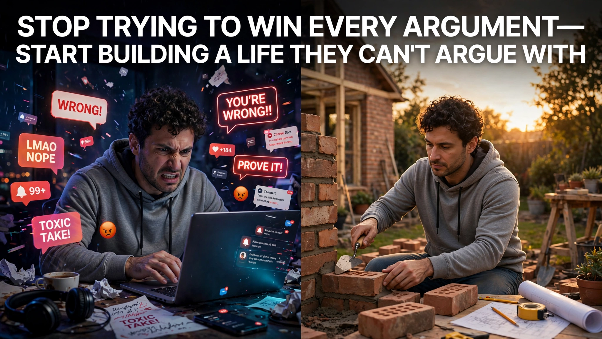 Stop Trying to Win Every Argument—Start Building a Life They Can't Argue With