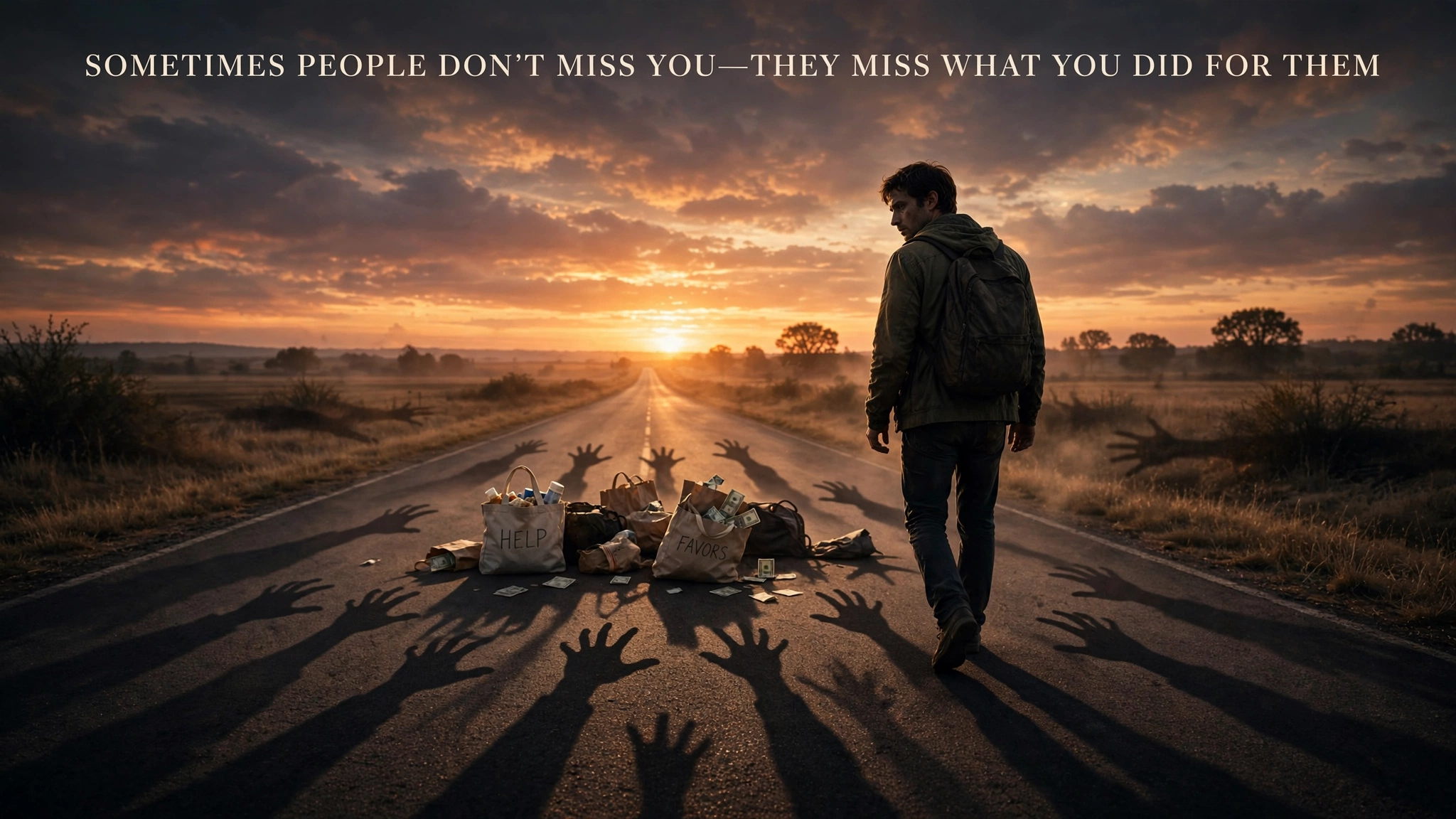 Sometimes People Don't Miss You—They Miss What You Did for Them