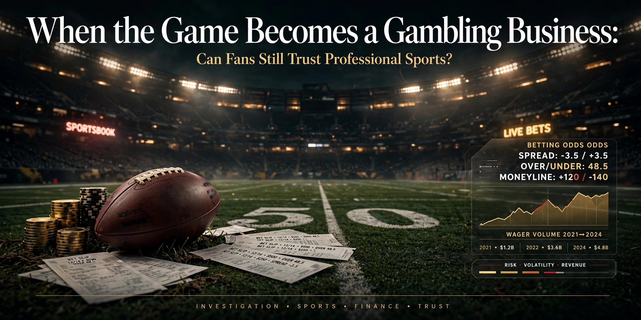 When the Game Becomes a Gambling Business: Can Fans Still Trust Professional Sports?