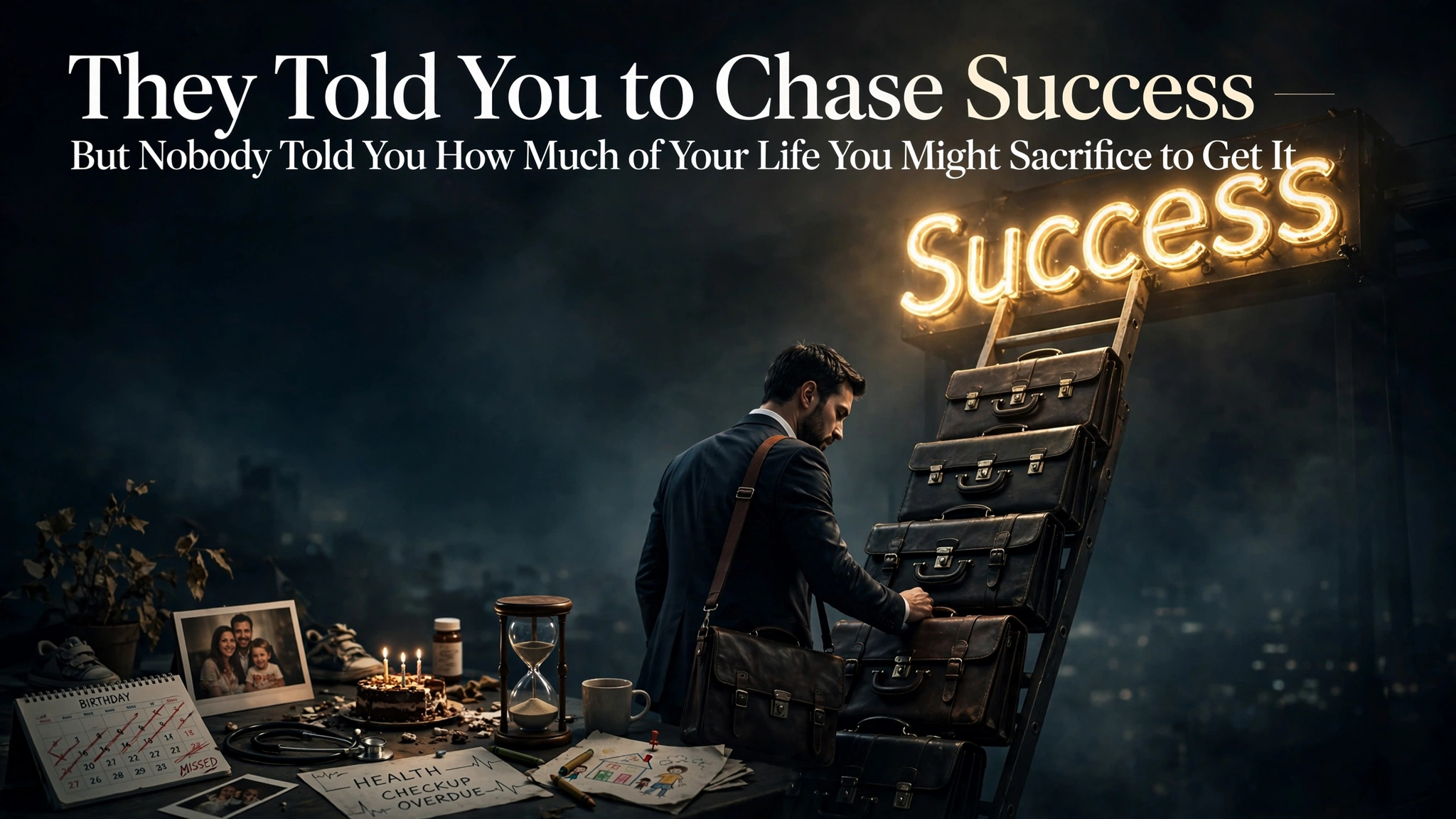 They Told You to Chase Success — But Nobody Told You How Much of Your Life You Might Sacrifice to Get It