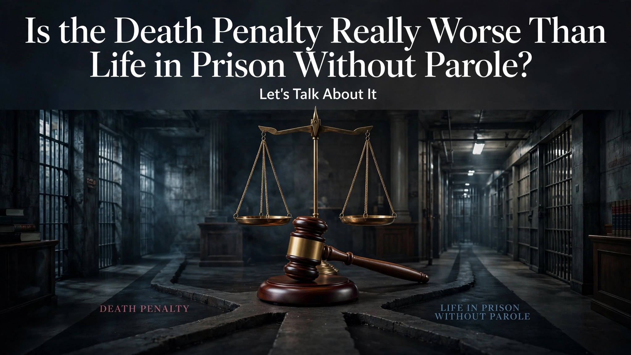 Is the Death Penalty Really Worse Than Life in Prison Without Parole? Let's Talk About It.