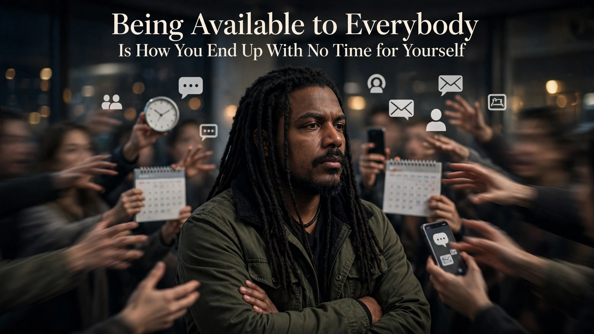 Being Available to Everybody Is How You End Up With No Time for Yourself 😂